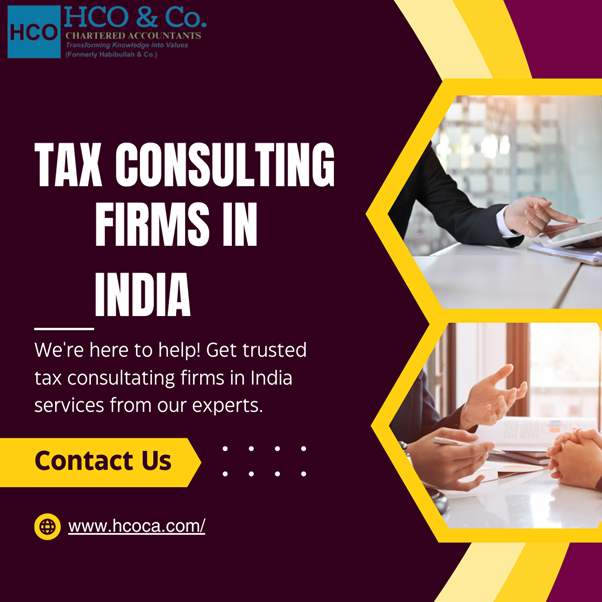 Tax Consulting Firms in India